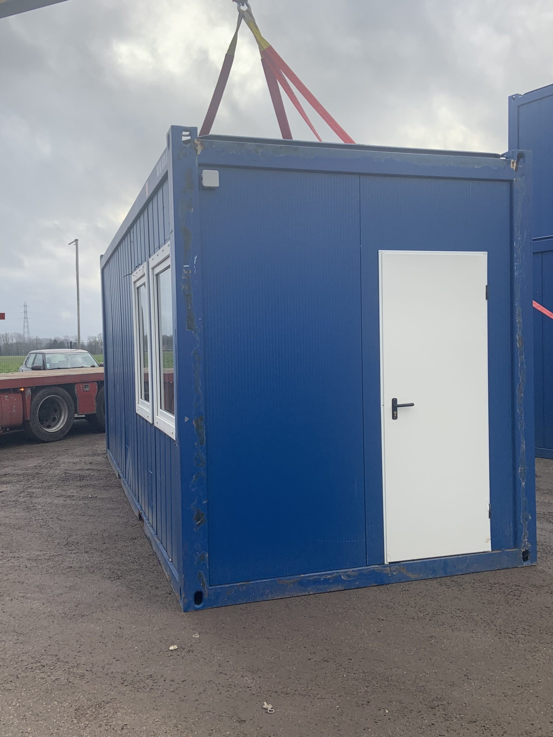 Bungalow De Chantier 20 Pieds (6m) avec 4 Fenêtres + 1 porte Occasion