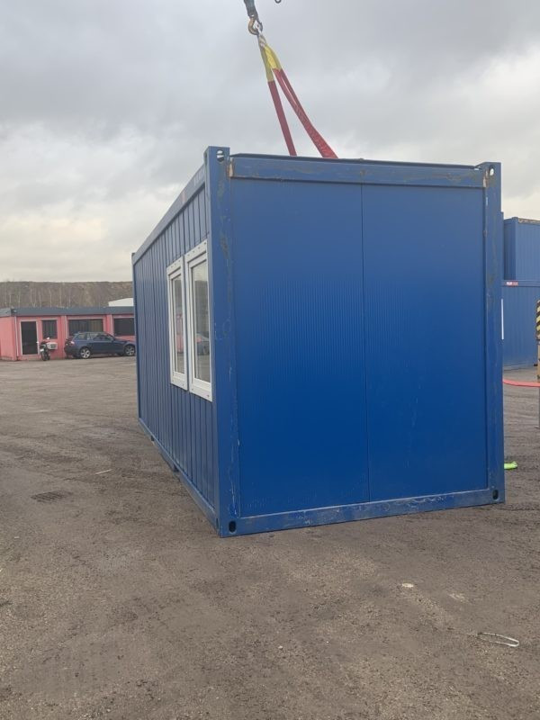 Bungalow De Chantier 20 Pieds (6m) avec 4 Fenêtres + 1 porte Occasion