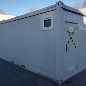 Sanitaire 20'+ 6 cabines de douche + 6 lavabos + chaudière de 400L - Neuf