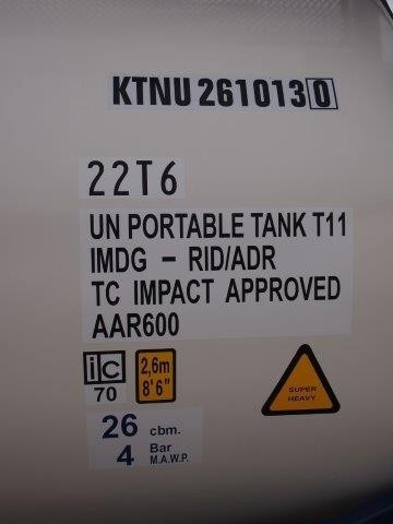 Container Tank 20 Pieds Neuf