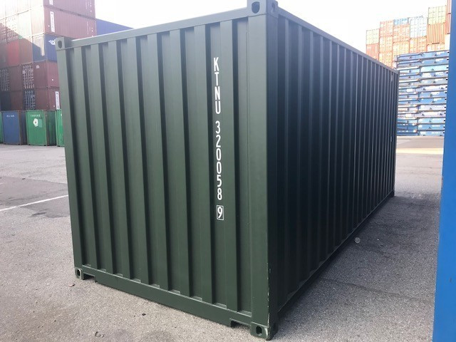 Container 20 Pieds Dry Vert Neuf