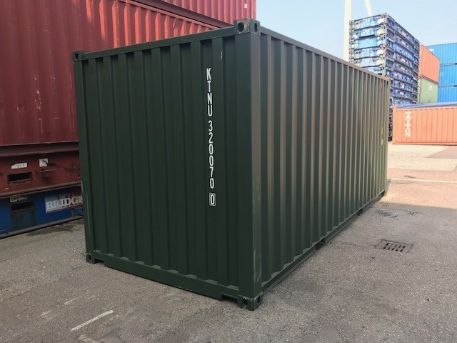 Container 20 Pieds Dry Occasion-Vert
