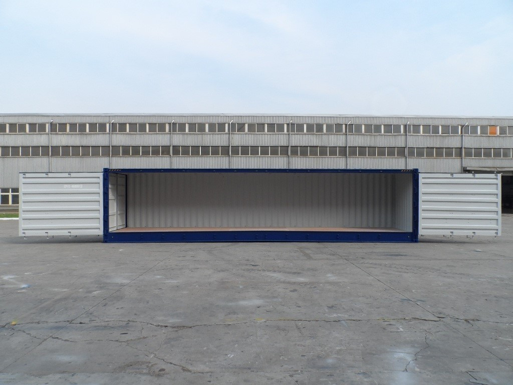Container maritime 40 Pieds Dry Open Side Neuf