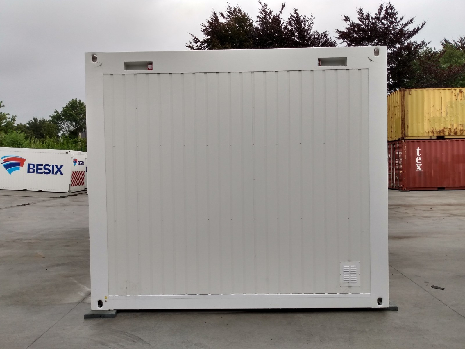 Container 20 Pieds Blanc Bureau Neuf