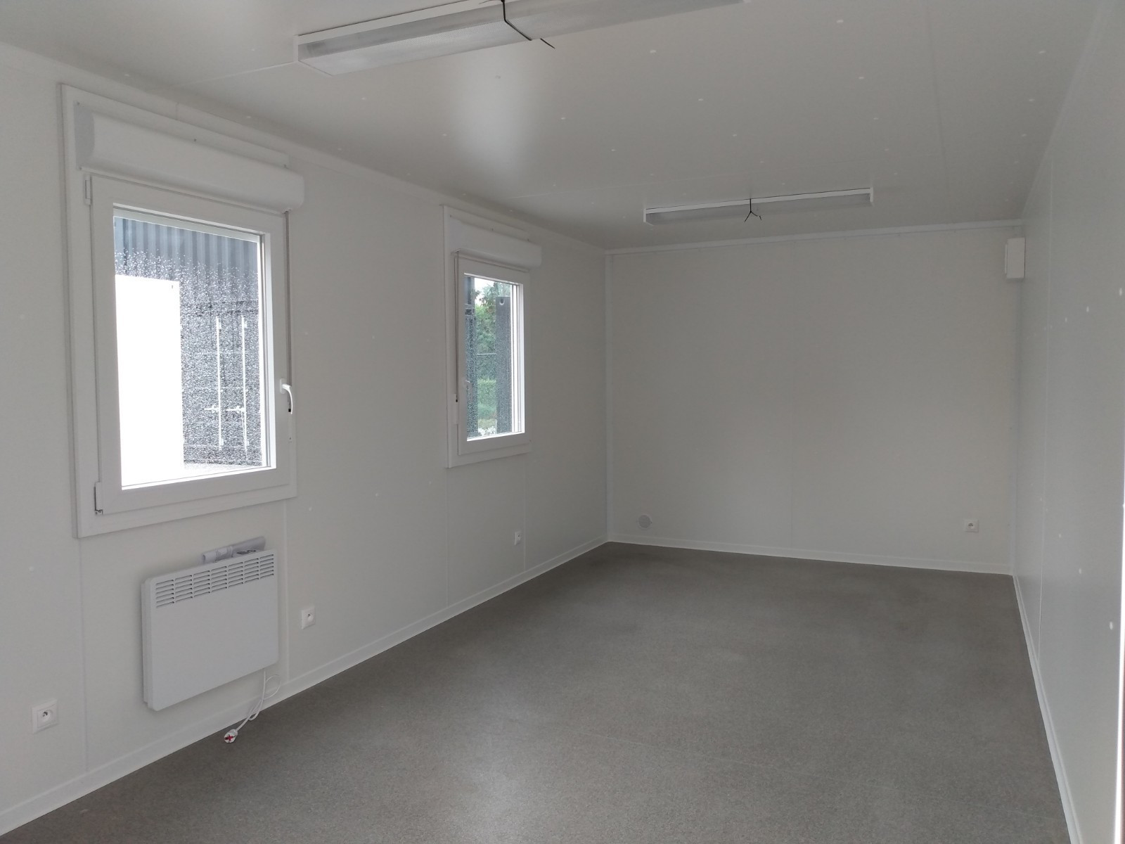 Container 20 Pieds Blanc Bureau Neuf