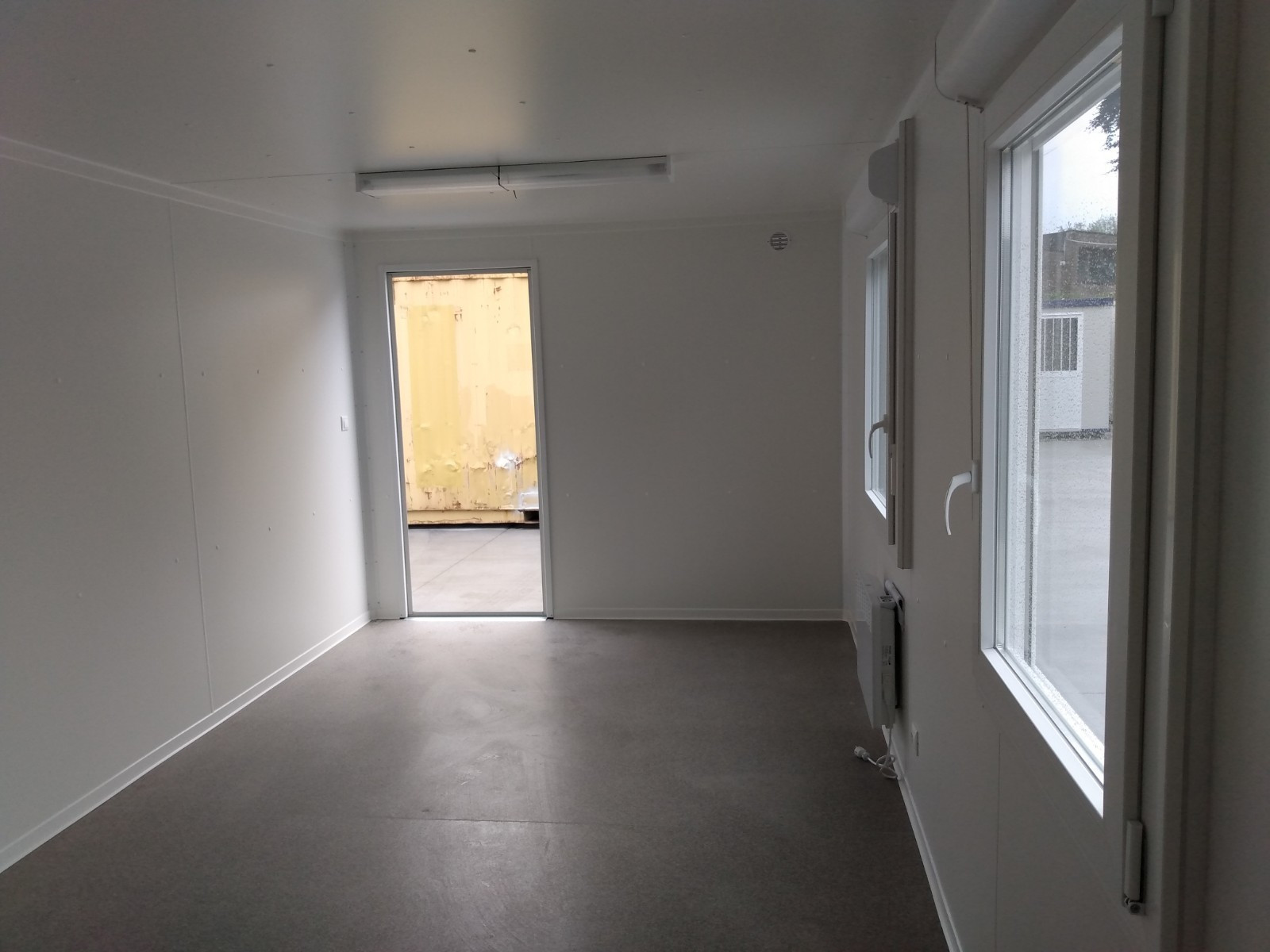 Container 20 Pieds Blanc Bureau Neuf