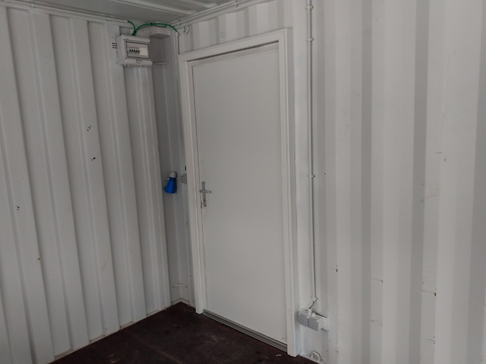 Container Bar Noir De 20 Pieds