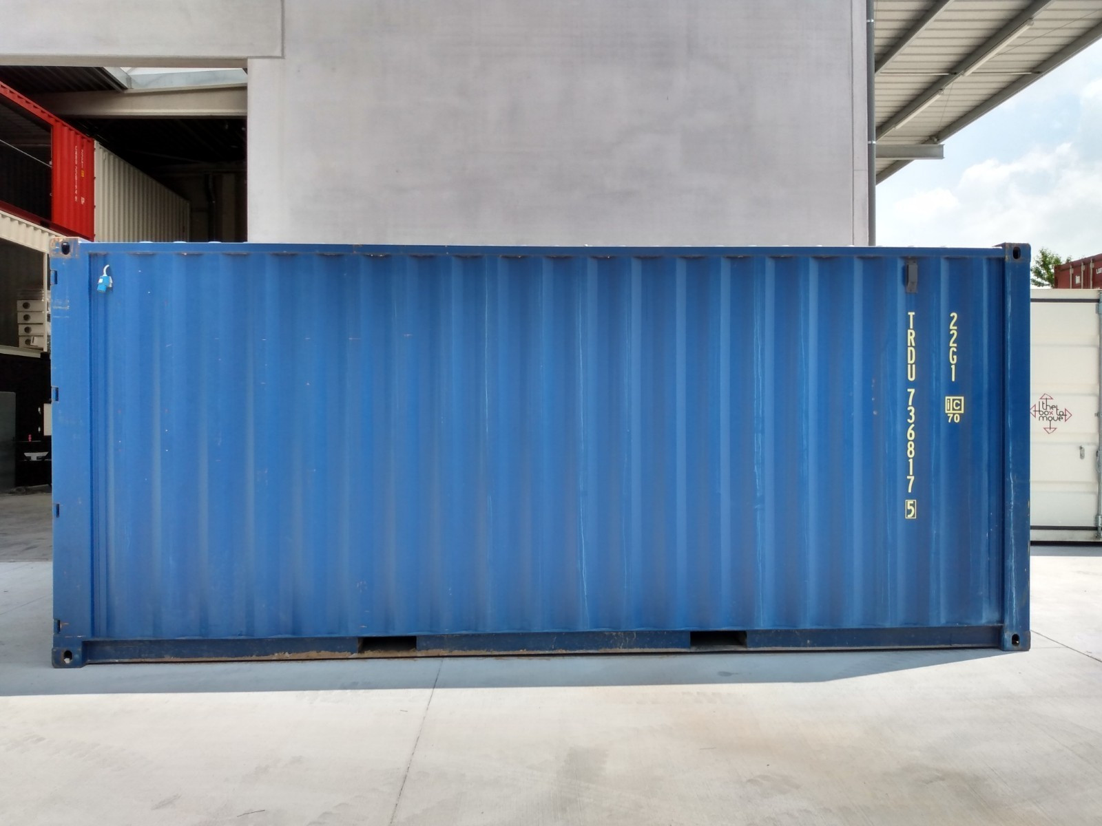 Container 20 Pieds Avec Électricité Et Éclairage Neuf