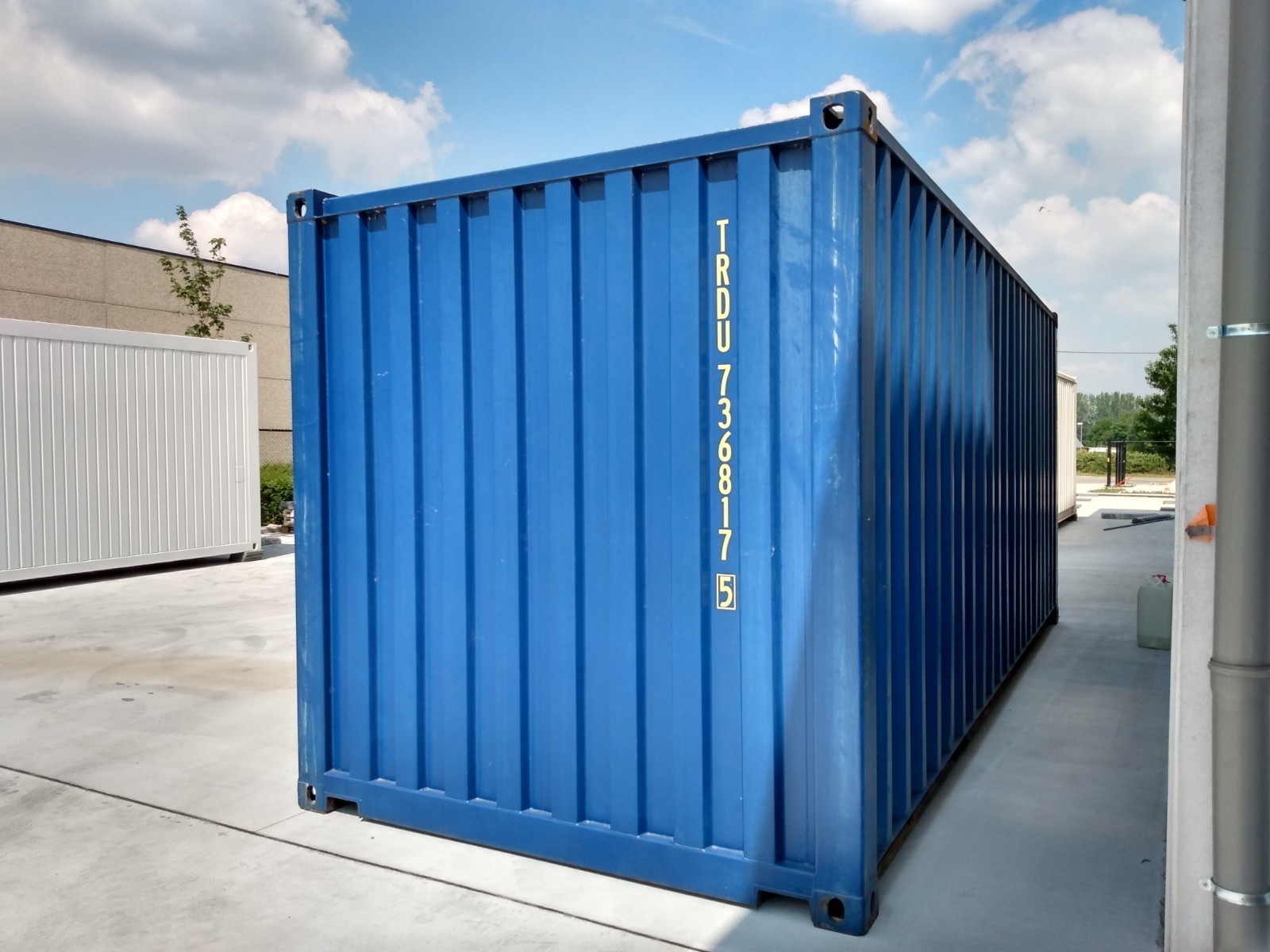 Container 20 Pieds Avec Électricité Et Éclairage Neuf