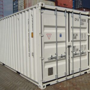 Container Maritime 20 Pieds Blanc Premier Voyage (Neuf)