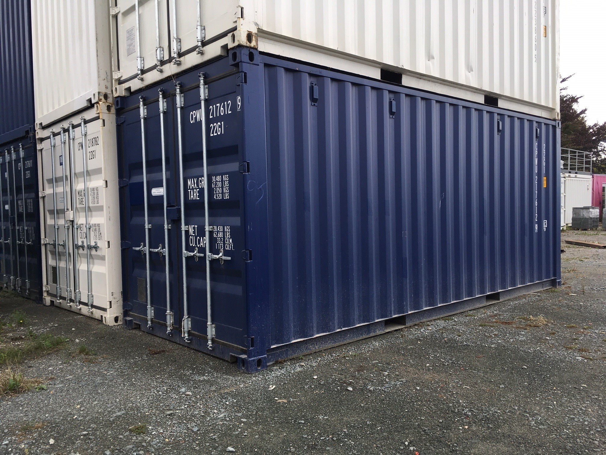 Container Maritime 20 Pieds Dry Premier Voyage (Neuf)