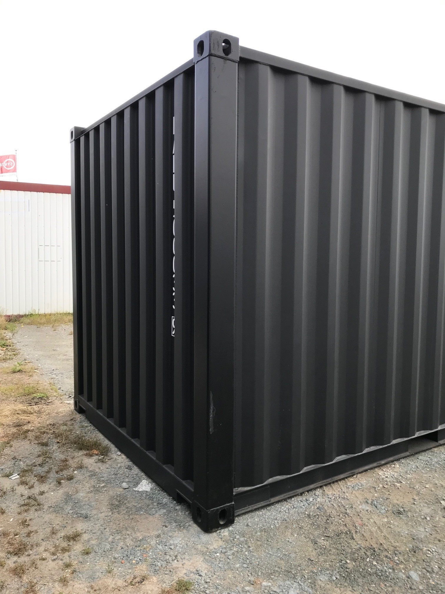 Container Maritime 20 Pieds Noir Premier Voyage (Neuf)