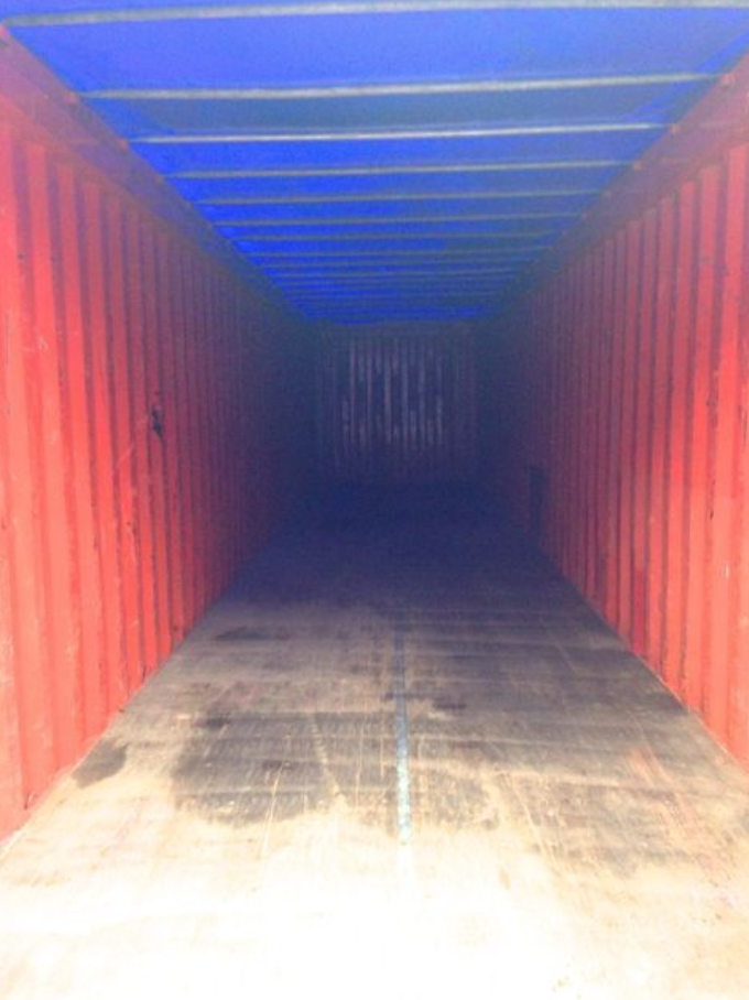Container Maritime 40 Pieds Open Top Occasion