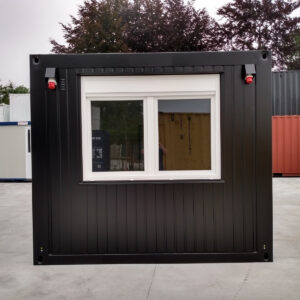 Container De Bureau Noir 6 X 3 M