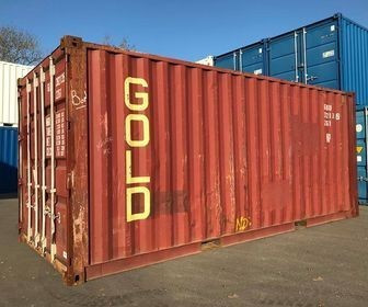 Container 20 Pieds Occasion - Dernier Voyage