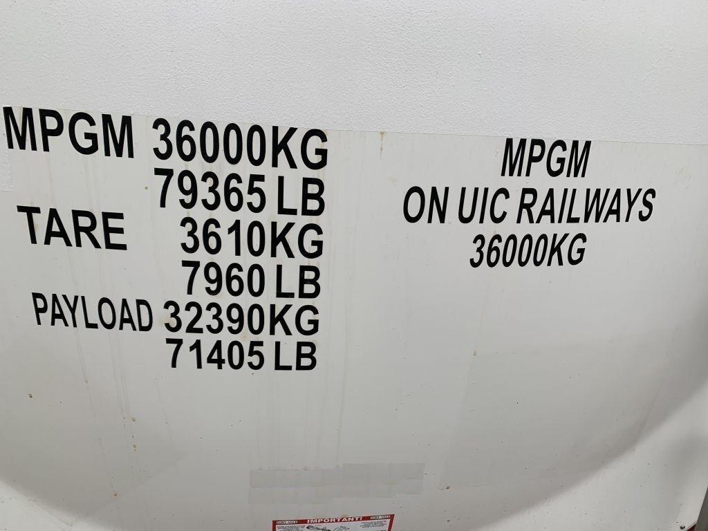 Container Citerne 20 pieds 24.030L Occasion