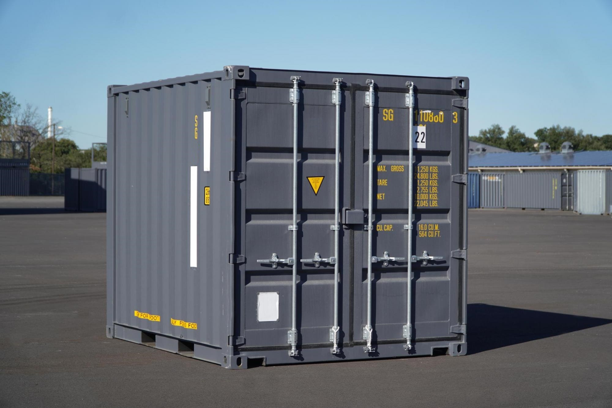 Container 10 Pieds Dry Neuf