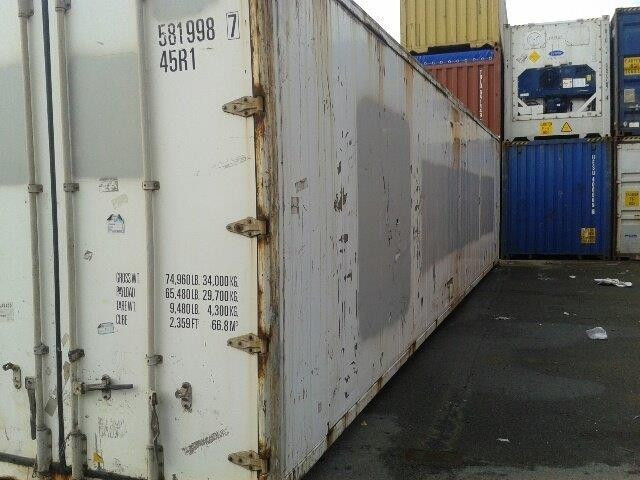 Container 40 Pieds Frigo Occasion Sans Moteur