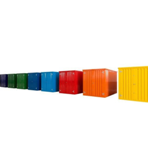 Conteneur Démontable Couleur 2m X 2m Double Porte
